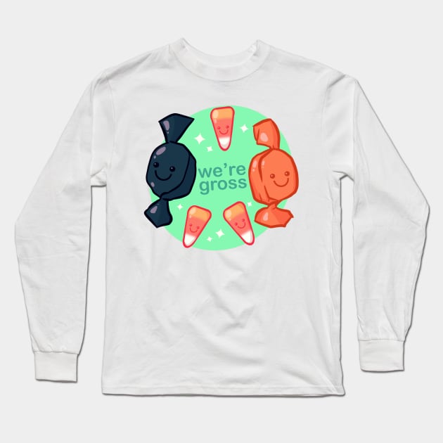 We’re Gross Long Sleeve T-Shirt by LVBart